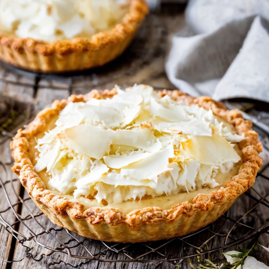 Golden Buko Pie with Creamy Coconut Filling