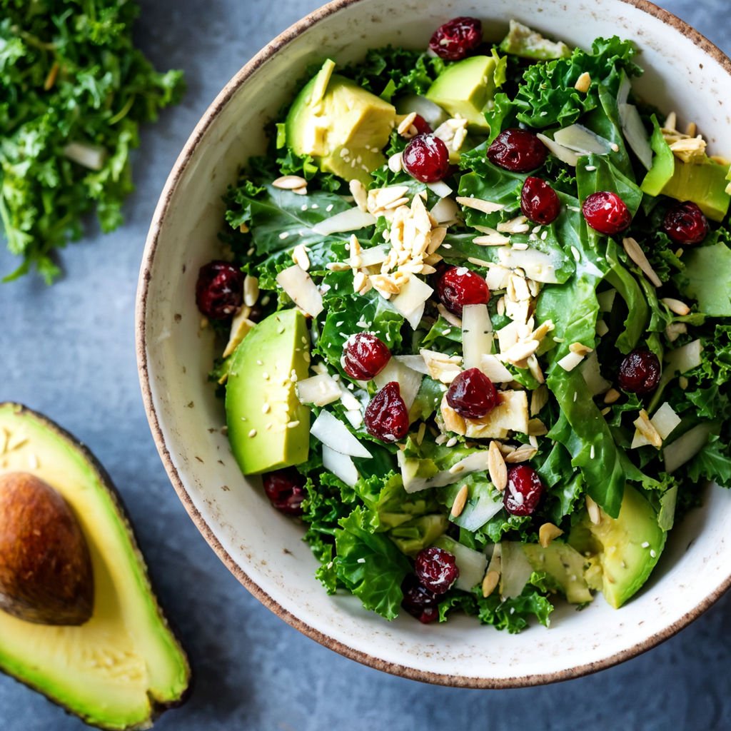 Vibrant Kale and Avocado Delight